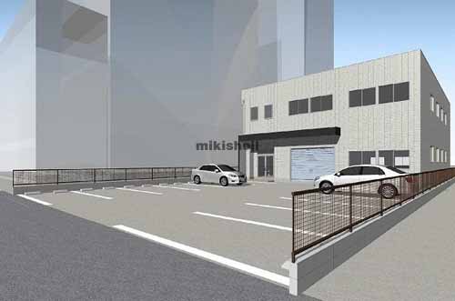 名東区全域の名東区一社二丁目倉庫付事務所 外観1