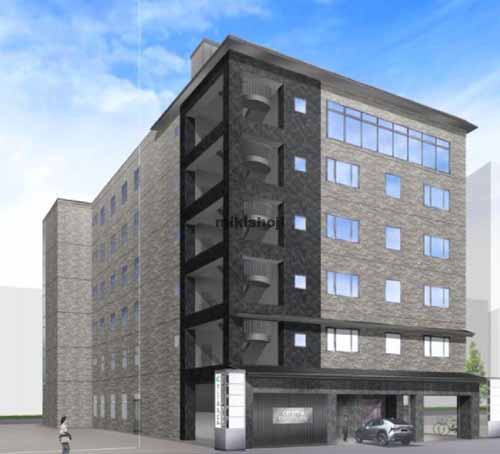 中京区のセレマ烏丸ビル(仮) 外観1