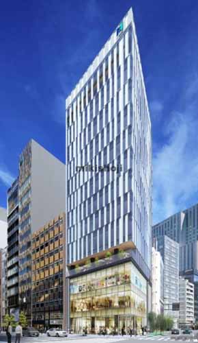 銀座の銀座８丁目プロジェクト 外観1