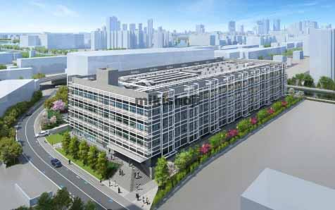 新木場・南砂の三井リンクラボ東陽町（仮称） 外観1