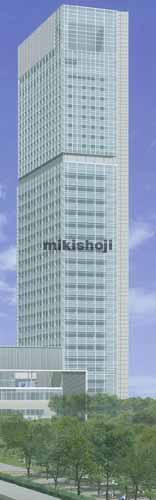 新潟市の万代島ビル 外観1