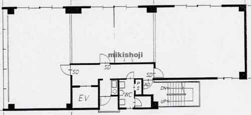 中央区南のＳＩＴＹビル 平面1