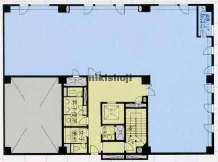 中央区南のシティセンタービル 平面1