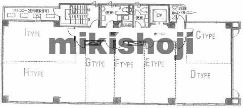 ＷＥＳＴ１２ビル 平面1