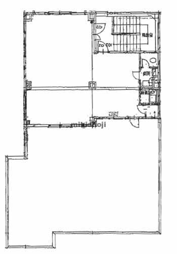 豊平区の北成ビル 平面1