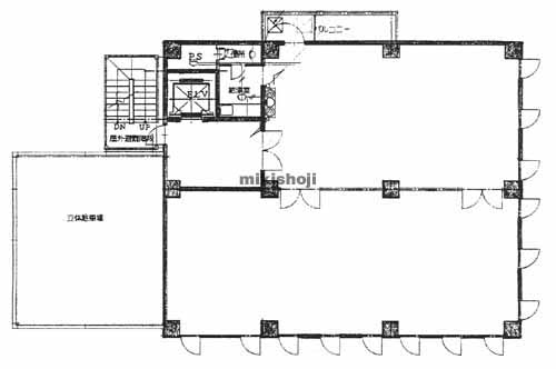 中央区北のカレラ円山ビル 平面1