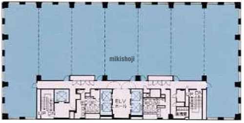 中央区北の札幌フコク生命ビル 平面1