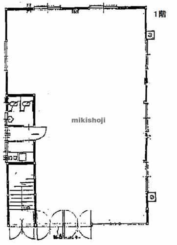 西屯田文化ビル 平面1