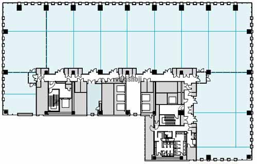 中央区北のアーバンネット札幌リンクタワー 平面1