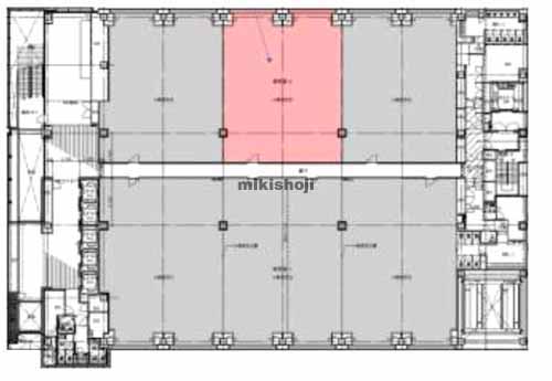 中央区南の北海道新聞社ビル 平面1