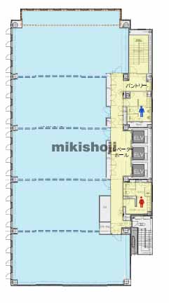 中央区北の(仮称)札幌北１西１０計画 平面1