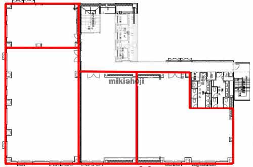 中央区南のサッポロアーチビル 平面1