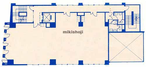 中央の鹿島ビル 平面1