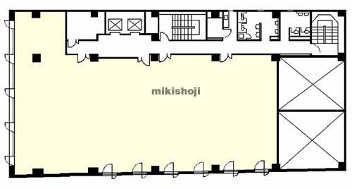 一番町の京阪仙台一番町ビル 平面1