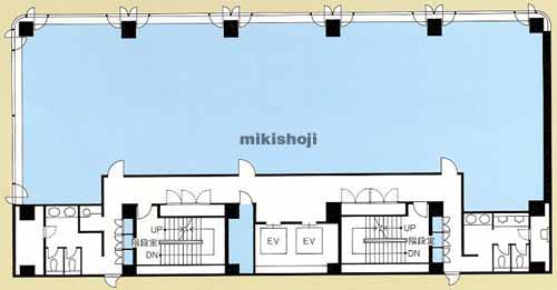 二日町・春日町・木町通の二日町鹿島ビル 平面1