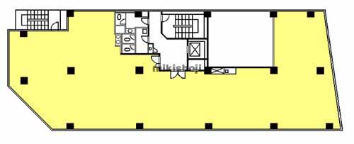 一番町の阿部ビル 平面1