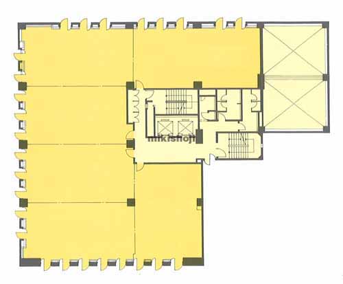 盛岡フコク生命ビル 平面1