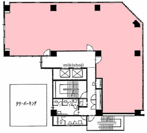 秋田スカイプラザ 平面1