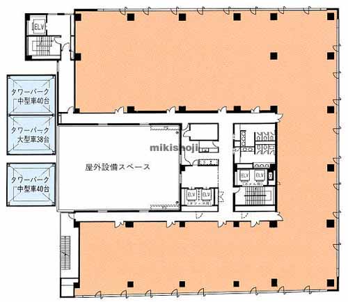 福島市の三共福島ビル 平面1