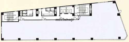 中央の河西ビル 平面1