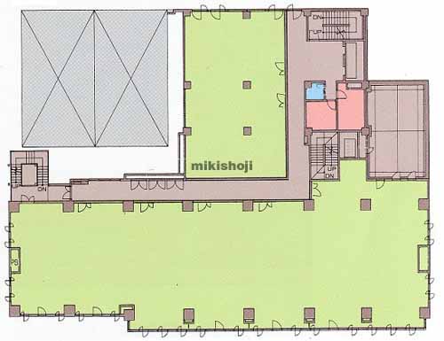 二日町・春日町・木町通のイマス二日町ビル 平面1