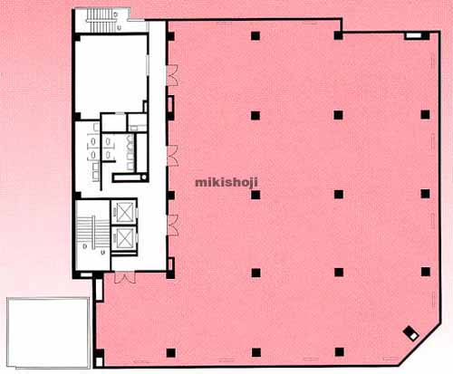 駅前・大町・中町の日本生命郡山駅前ビル 平面1