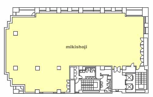 国分町・大町・立町の定禅寺通スクエアビル 平面1