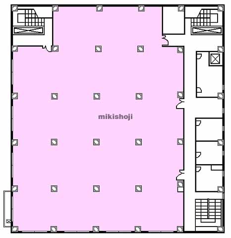 太白区の南仙台広瀬ビル 平面1