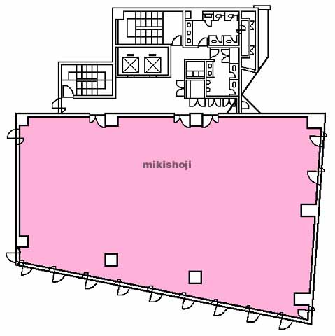 駅前・大町・中町の住友生命郡山清水台ビル 平面1