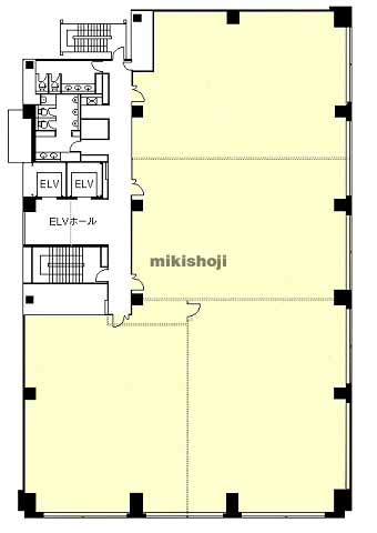 中央のメットライフ仙台ビル 平面1