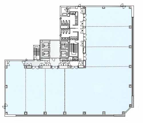 宮城野区他の広瀬通ＳＥビル 平面1