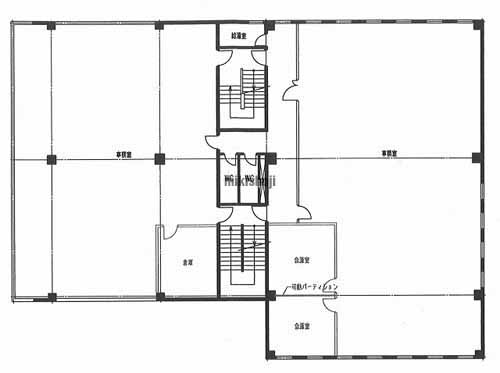 会津若松市の武藤ビル 平面1
