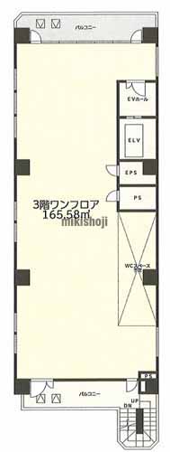 榴岡のクリエイト仙台東ビル 平面1