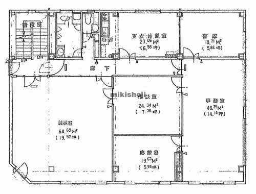 泉区のＢＩＧ会館 平面1