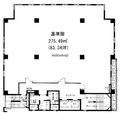 鶴屋町・台町・沢渡のＹＳ横浜西口ビル 平面1