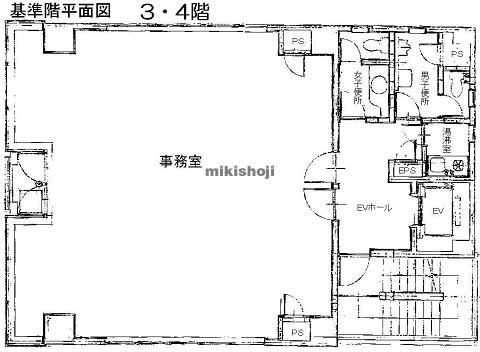 志村ビル 平面1