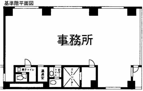 こだまファンタジアビル 平面1