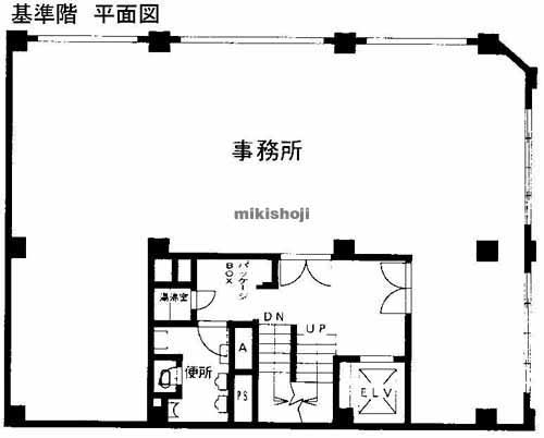 北幸・南幸の相鉄南幸第１５ビル 平面1