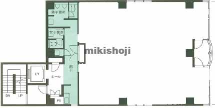 川崎区の本町松永ビル 平面1