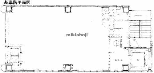 横浜フジタビル 平面1