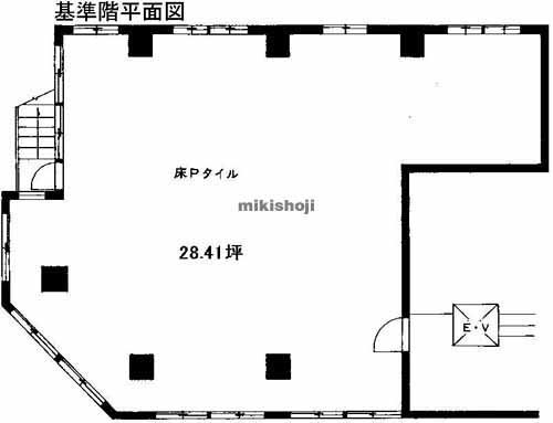 関内の第一国際ビル 平面1