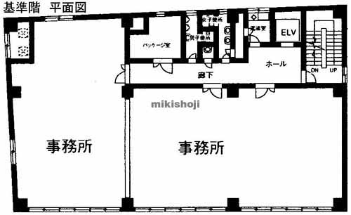 加瀬ビル２０１ 平面1