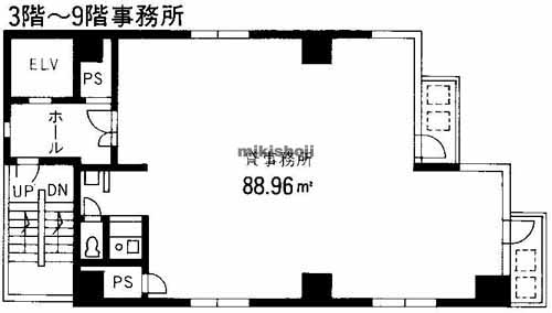 アーバンヨコハマビル 平面1