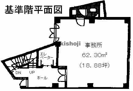 小田原市の都築第一ビル 平面1