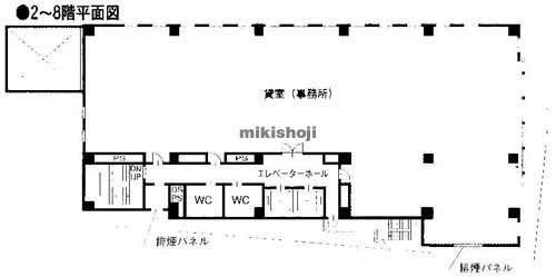 横浜楠町ビル 平面1