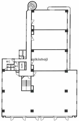 柴ＮＩＣハイム野毛山ビル 平面1