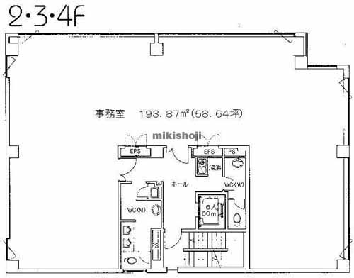 神奈川新聞ビル 平面1