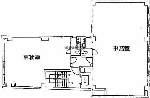 川崎区の夏原ビル 平面1