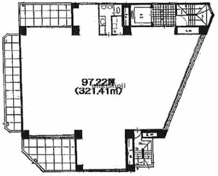 中原区の高秀ビル 平面1