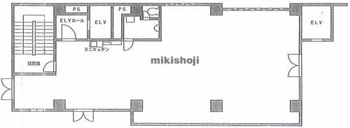 小田原市のオゾン２ビル 平面1